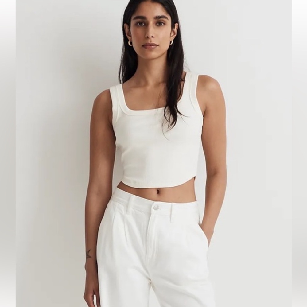 Madewell Tailored Crop Tank - Sleekhold